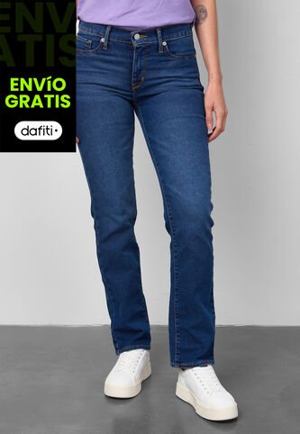 Jean Levi's 314 Shaping Straight Fit Índigo Medio Levis