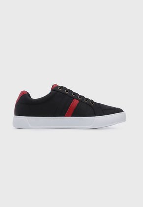 Tenis Lifestyle Negro-Rojo-Blanco Levi's