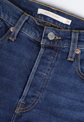 Jean Levi's Wedgie Straight Índigo Medio