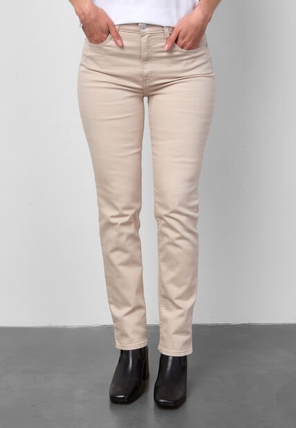 Jean Levi's 724 Slim Straight Fit Caqui