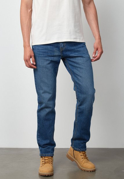 Jean Levi's 502 Taper Fit Índigo Medio