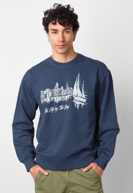 Buzo Levi's Graphic  Azul