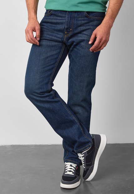 Jean Levi's 502 Taper Fit Índigo Oscuro