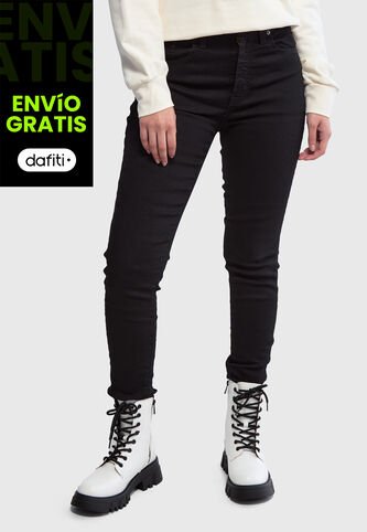 Jean Levi's 721 Skinny Fit Negro Levis