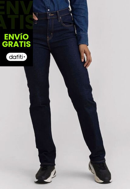 Jean Levi's 724 Slim Straight Índigo Oscuro