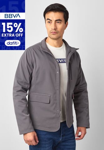 Chaqueta Levi's Rain Gris Levis