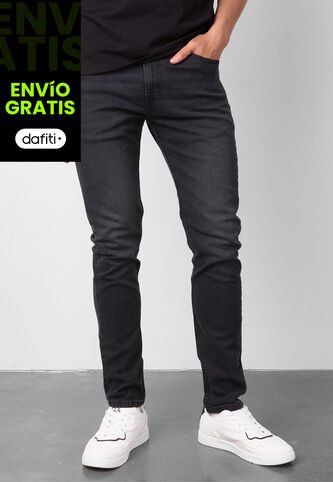 Jean Levi's 512 Slim Taper Fit Gris Oscuro Levis