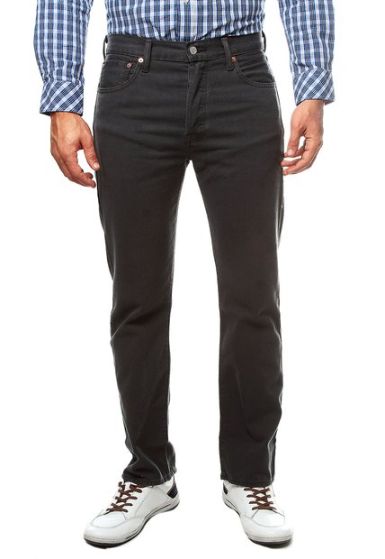 Jean Levi's 501 Original Fit Gris Oscuro
