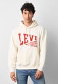 Hoodie Levi's Relaxed Graphic Beige de Levis