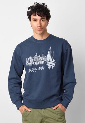 Buzo Levi's Graphic  Azul