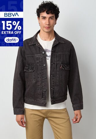 Chaqueta Denim Levi's Trucker Negro Levis