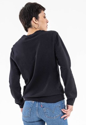 Buzo Negro Levi's Classic Crewneck Batwing