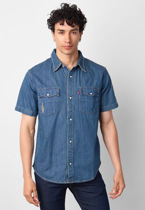 Camisa Denim Levi's Índigo Medio