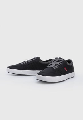 Tenis Lifestyle Negro-Gris-Blanco Levi's