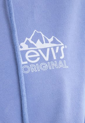 Hoodie  Lila-Blanco Levi's