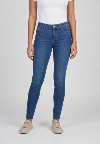 Jean Levi's 710 Super Skinny Fit Índigo Medio Levis