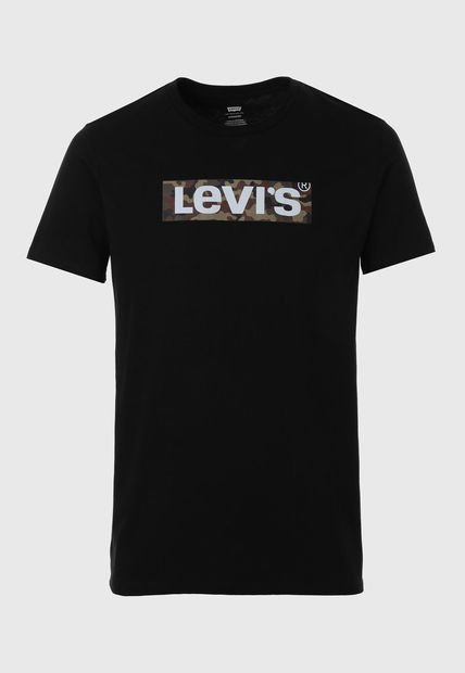 Camiseta Levi's Graphic Negro