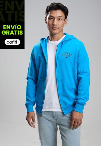 Hoodie Levi's Azul Levis