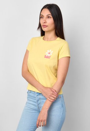 Camiseta Levi's Authentic Amarillo