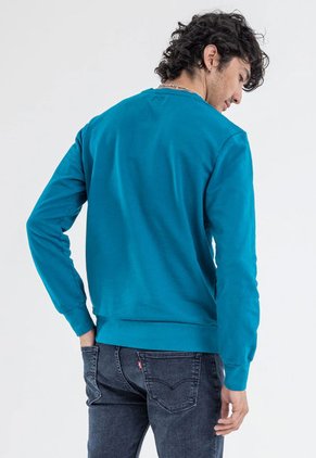 Buzo  Azul Petróleo Levi's Classic Crewneck Batwing