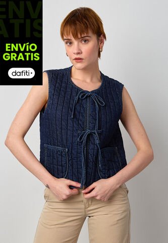 Chaleco Levi's Lottie Liner Índigo Oscuro Levis