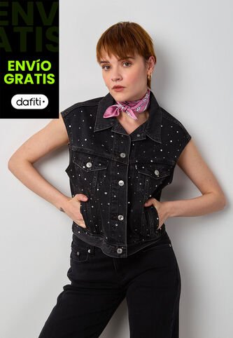Chaleco Levi's Shrunken 90s Negro Levis