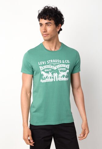 Camiseta Levi's Graphic Verde Levis