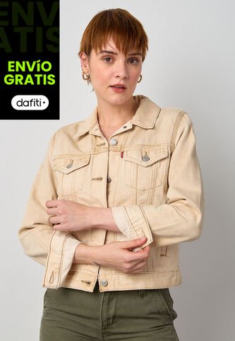 Chaqueta Denim Levi's Trucker Caqui Levis