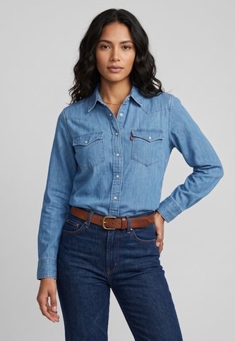 Camisa Denim Levi's Índigo Claro Levis