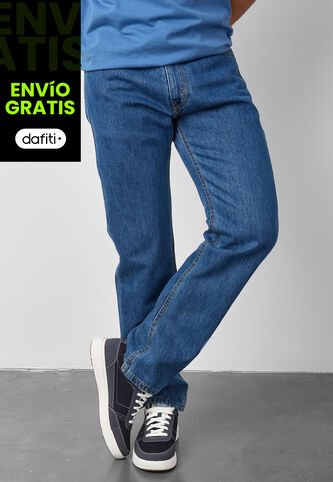 Jean Levi's 505 Regular Índigo Medio Levis