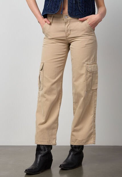 Jean Cargo Levi's Superlow Loose Fit Caqui
