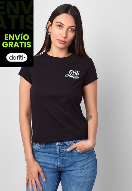 Camiseta Levi's Authentic Negro