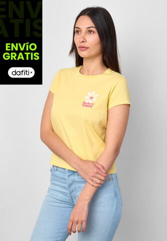 Camiseta Levi's Authentic Amarillo Levis