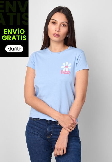 Camiseta Levi's Authentic Celeste
