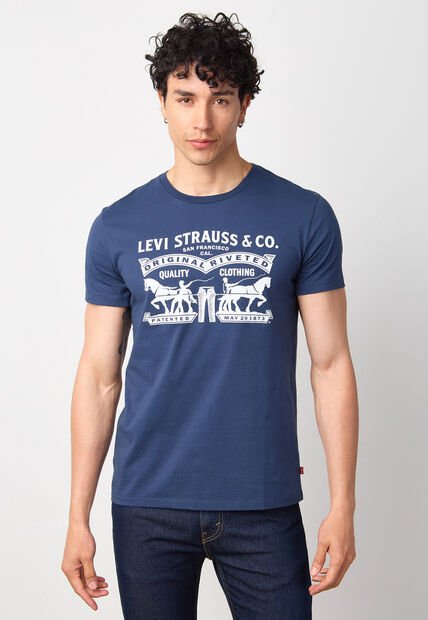 Camiseta Levi's Graphic Azul