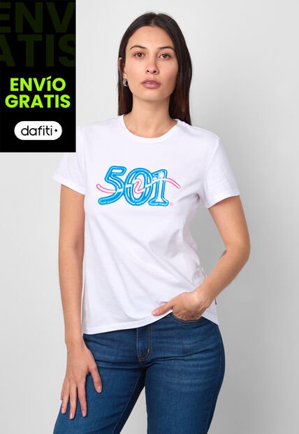 Camiseta Levi's The Perfect Blanco
