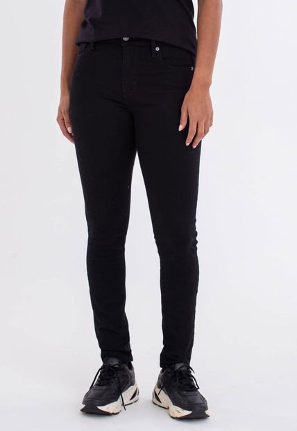 Jean Negro Levi's 721 High-Rise Skinny