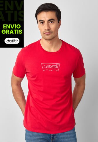 Camiseta Levi's Rojo Levis