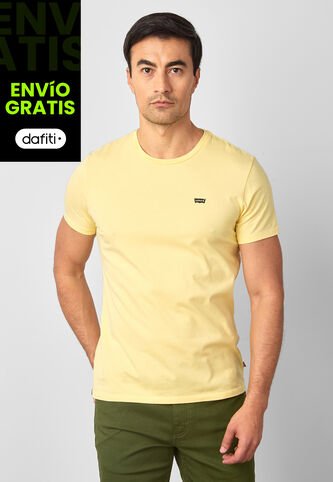 Camiseta Levi's Amarillo Levis
