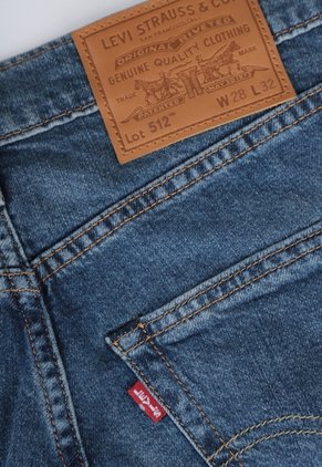 Jean Levi's 512 Slim Taper Fit Índigo Medio