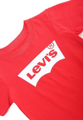 Camiseta Rojo-Blanco Levi's Kids