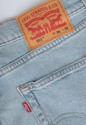 Jean Levi's 511 Slim Fit Índigo Claro