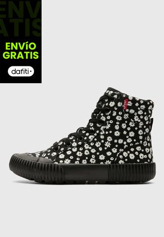 Tenis Lifestyle Levi's Oliva Floral Negro Levis