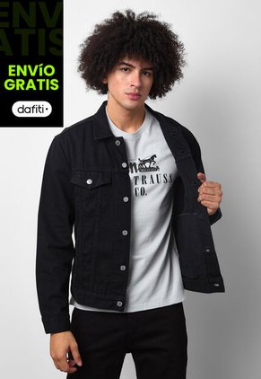Chaqueta Denim Levi's Trucker Negro