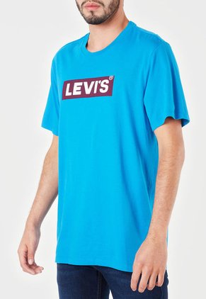 Camiseta Azul-Rojo-Blanco Levi's