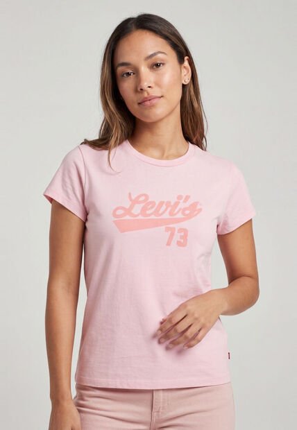 Camiseta Levi's Graphic Authentic Rosa