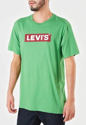 Camiseta Verde-Rojo-Blanco Levi's