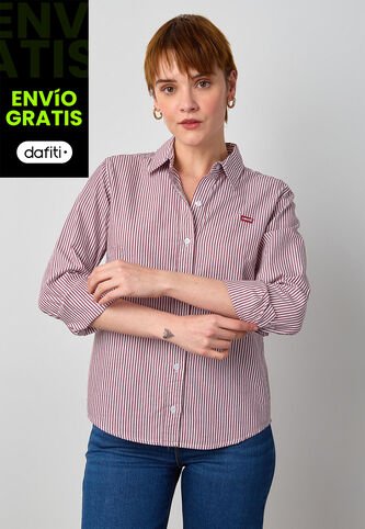 Camisa Levi's The Classic Vinotinto Levis