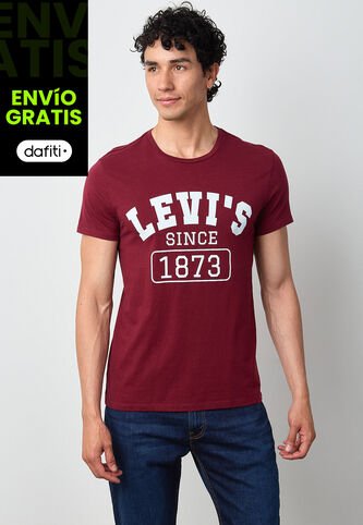 Camiseta Levi's Vinotinto Levis