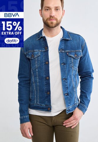 Chaqueta Levi's The Truker Índigo Medio Levis